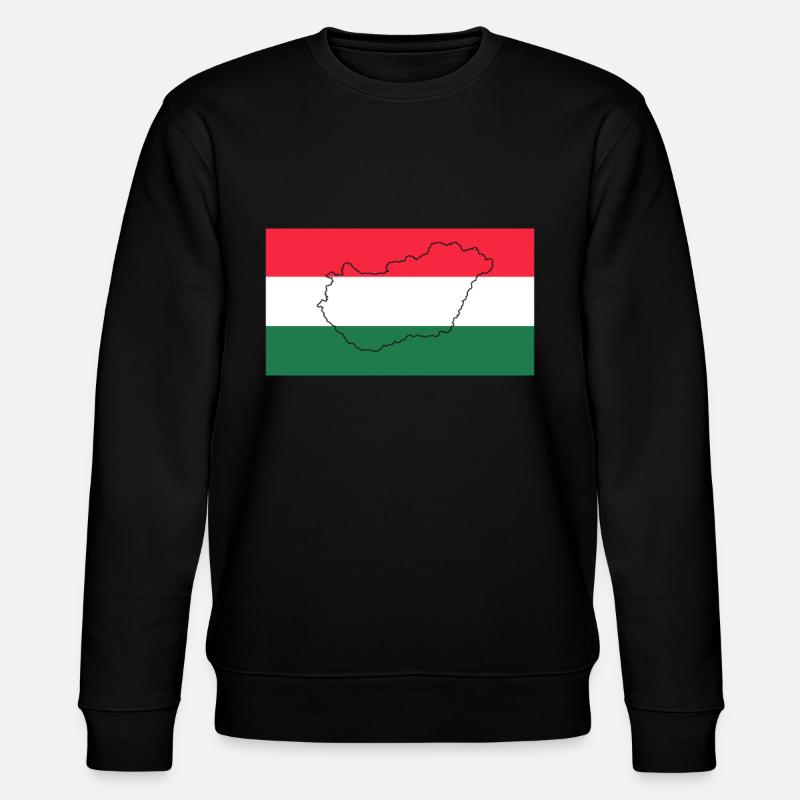 Drapeau de la Hongrie - Sweat bio CHANGER Stanley/Stella Unisexe - noir