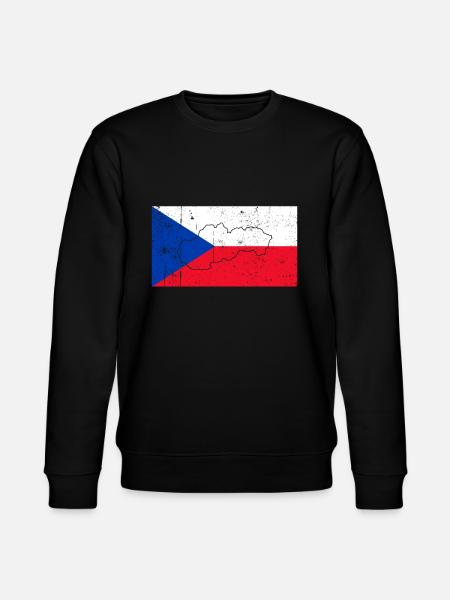 Drapeau de la République tchèque - Sweat bio CHANGER Stanley/Stella Unisexe - noir