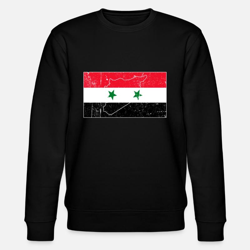 Irak Flagge - Stanley/Stella Unisex Bio-Sweatshirt CHANGER - Schwarz