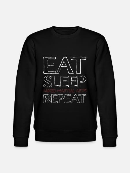 Eating Sleep Martial Arts - Stanley/Stella CHANGER Unisex Organic Sweatshirt - black