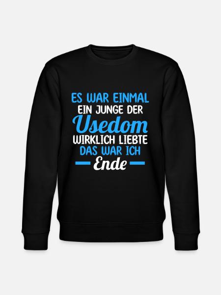 Ostsee Usedom - Stanley/Stella Unisex Bio-Sweatshirt CHANGER - Schwarz