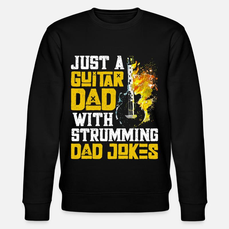 Guitar Papa Guitariste Guitariste - Sweat bio CHANGER Stanley/Stella Unisexe - noir