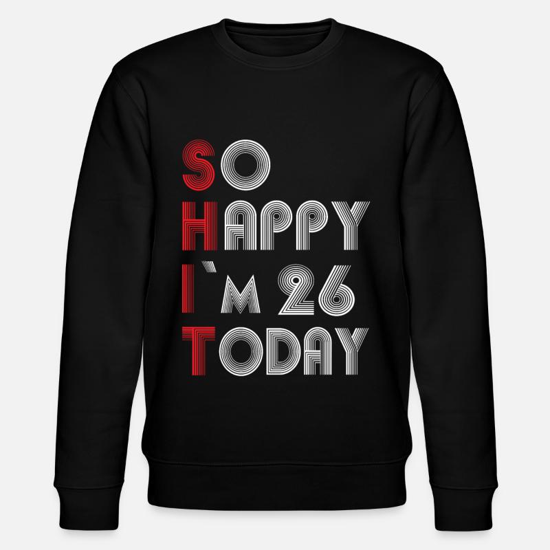 26 ans - Sweat bio CHANGER Stanley/Stella Unisexe - noir