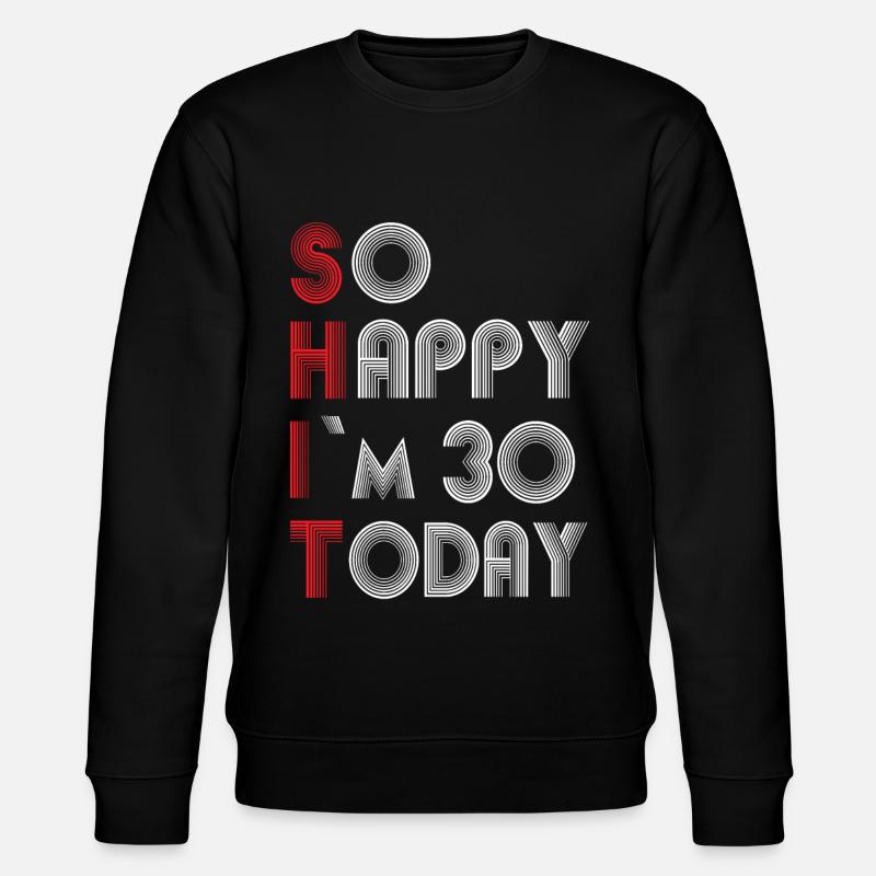 30e anniversaire - Sweat bio CHANGER Stanley/Stella Unisexe - noir