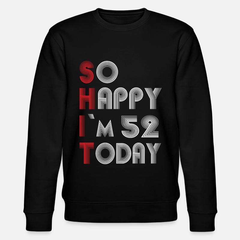 52 ans - Sweat bio CHANGER Stanley/Stella Unisexe - noir