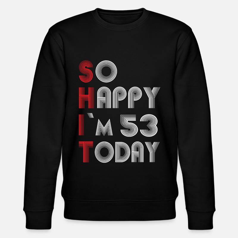 53 ans - Sweat bio CHANGER Stanley/Stella Unisexe - noir