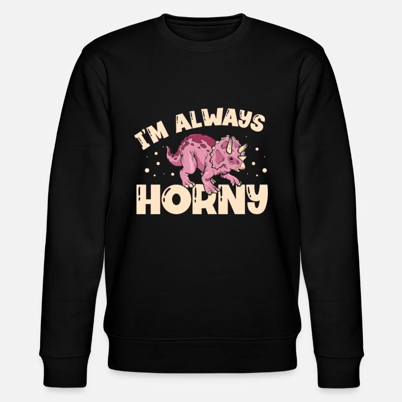 I'm always - Stanley/Stella CHANGER Unisex Organic Sweatshirt - black