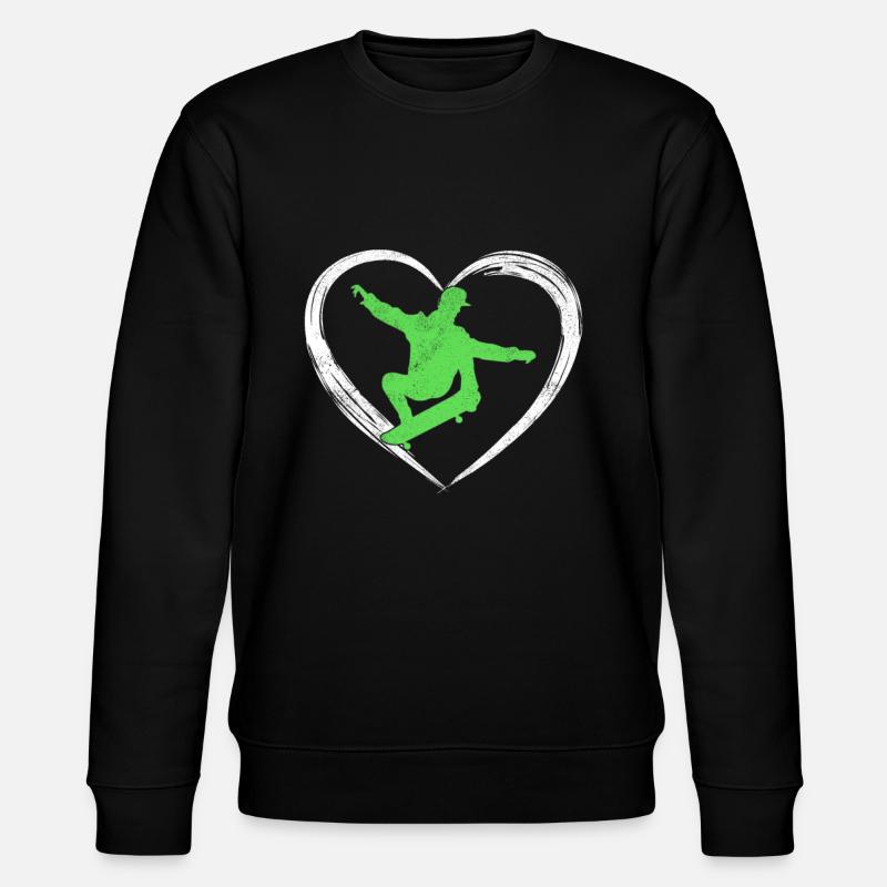 l’amour du patinage - Sweat bio CHANGER Stanley/Stella Unisexe - noir