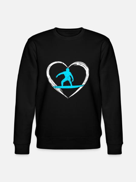 Amour du surf - Sweat bio CHANGER Stanley/Stella Unisexe - noir