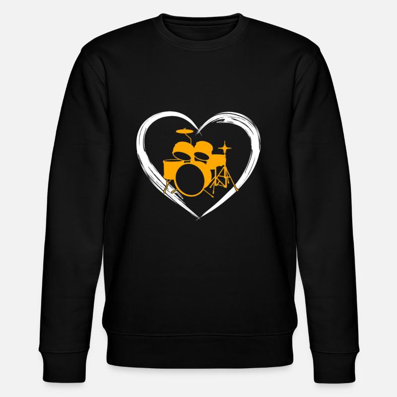 L’amour de la batterie - Sweat bio CHANGER Stanley/Stella Unisexe - noir
