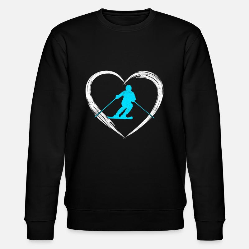 Amour du ski - Sweat bio CHANGER Stanley/Stella Unisexe - noir