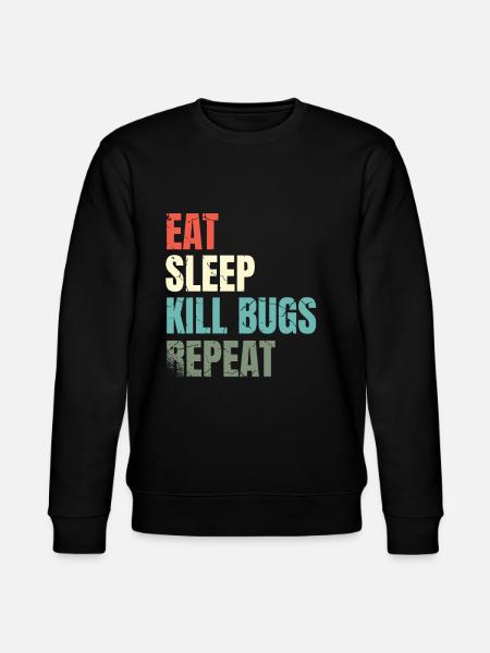 Schädlingsbekämpfungsexperte Bugs Exterminator - Stanley/Stella Unisex Bio-Sweatshirt CHANGER - Schwarz