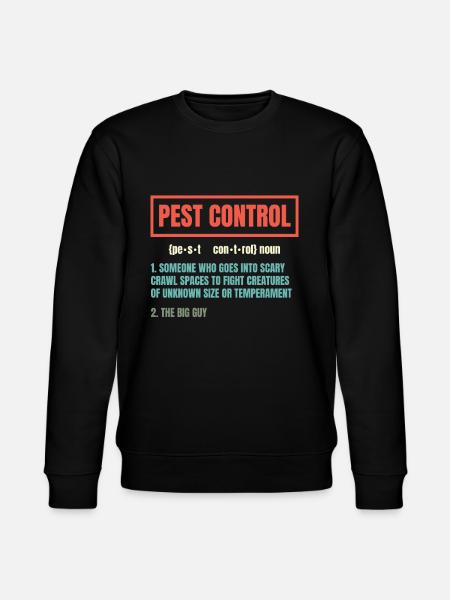 Schädlingsbekämpfungsexperte Bugs Exterminator - Stanley/Stella Unisex Bio-Sweatshirt CHANGER - Schwarz