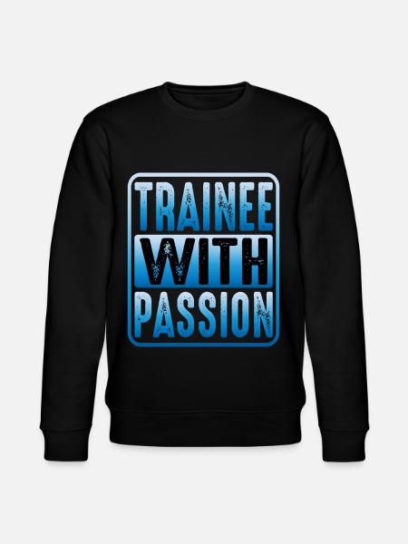 Trainee With Passion - Stanley/Stella CHANGER Unisex Organic Sweatshirt - black