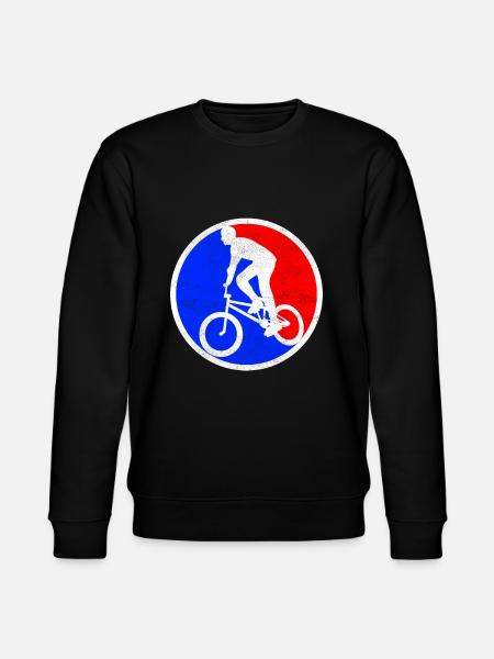 bmx logo - Stanley/Stella CHANGER Unisex Organic Sweatshirt - black