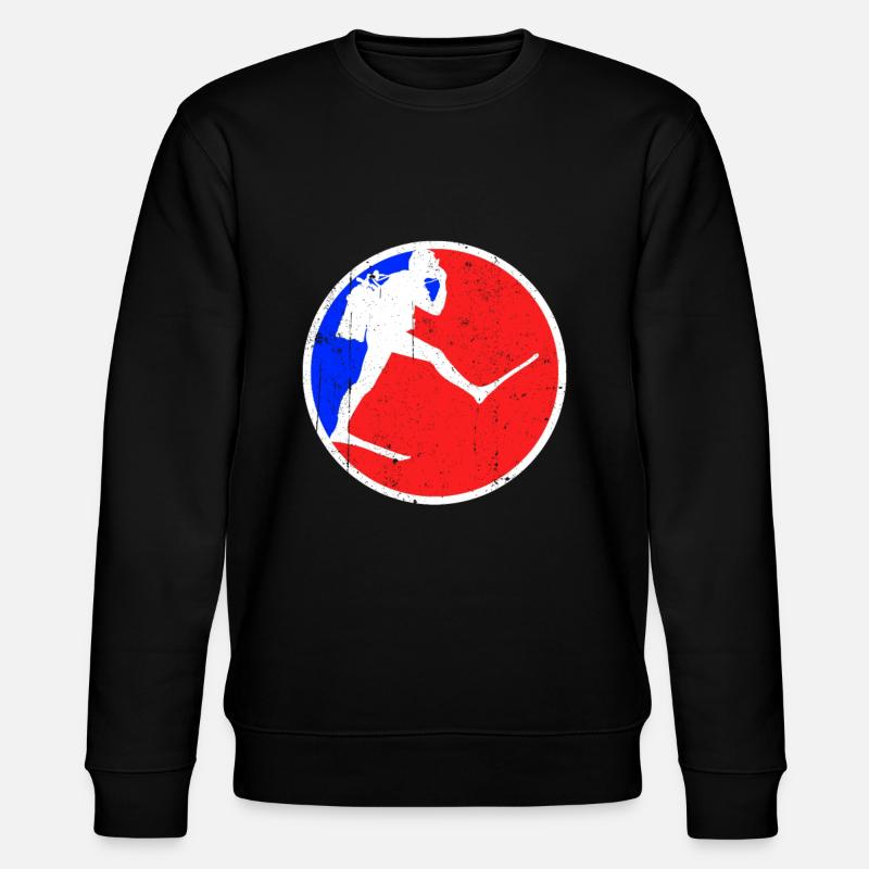 Diving Logo - Stanley/Stella CHANGER Unisex Organic Sweatshirt - black