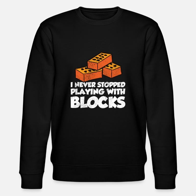 Bricklayer - Stanley/Stella CHANGER Unisex Organic Sweatshirt - black