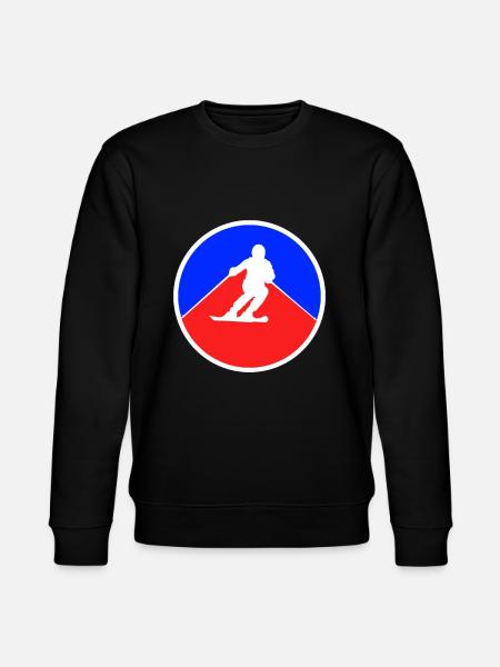 Ski Logo - Stanley/Stella Unisex Bio-Sweatshirt CHANGER  - Schwarz