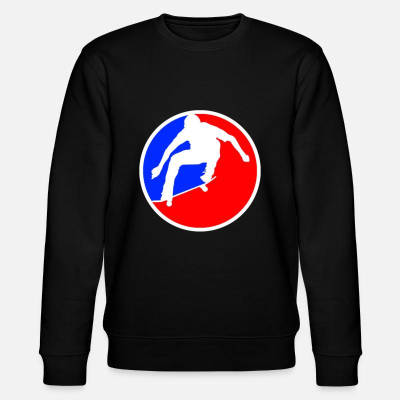 Logo du patinage - Sweat bio CHANGER Stanley/Stella Unisexe - noir