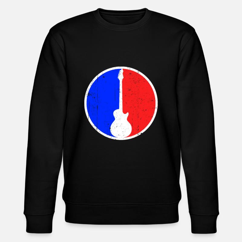 Egitarre Logo - Stanley/Stella CHANGER Unisex Organic Sweatshirt - black