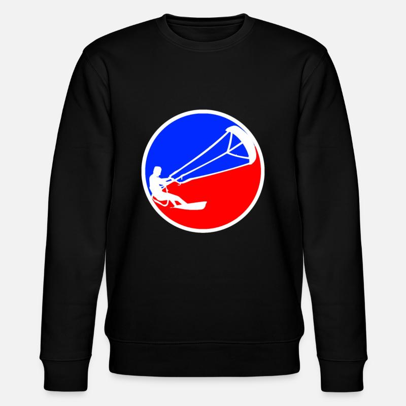 logo de kite surf - Sweat bio CHANGER Stanley/Stella Unisexe - noir