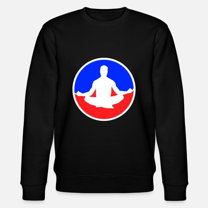 Logo de méditation - Sweat bio CHANGER Stanley/Stella Unisexe - noir