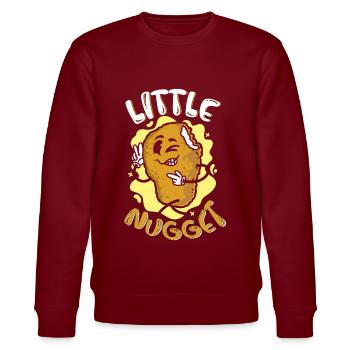 Little Nugget Nuggies Tendies Nugget de poulet - Sweat bio CHANGER Stanley/Stella Unisexe - bordeaux - Devant - Nik (191cm) & Marisol (170cm)