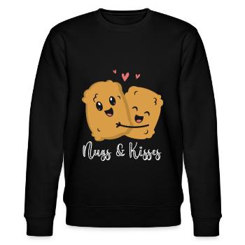 Nug Et Bisous Nuggies Tendies Nugget De Poulet - Sweat bio CHANGER Stanley/Stella Unisexe - noir - Devant - Nik (191cm) & Marisol (170cm)