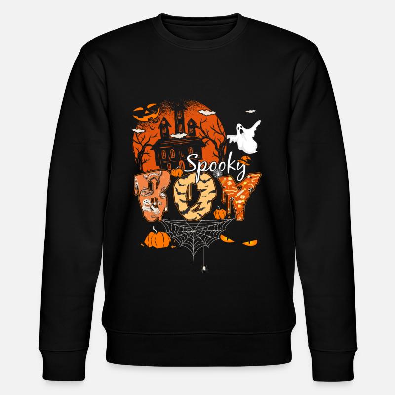 Spooky Boy Halloween Creeper Cadeau - Sweat bio CHANGER Stanley/Stella Unisexe - noir