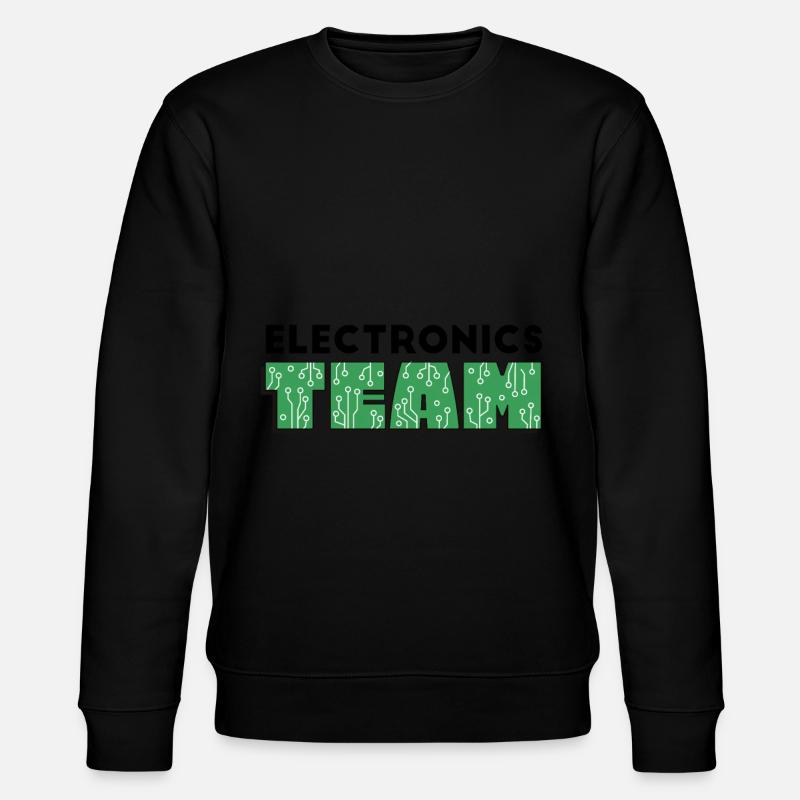 Programmierer - electronics TEAM - Stanley/Stella Unisex Bio-Sweatshirt CHANGER  - Schwarz