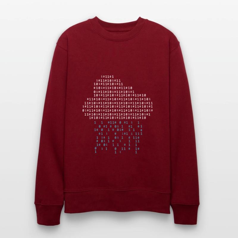 Programmeur - code binaire nuage pluie Sweat bio CHANGER Stanley/Stella Unisexe