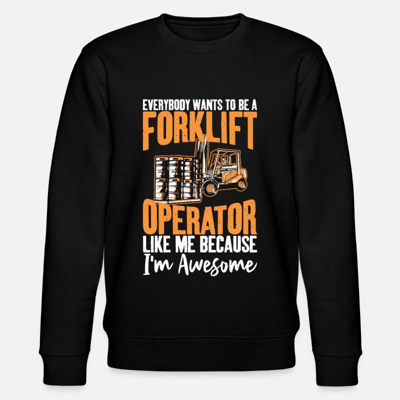 Awesome - Stanley/Stella CHANGER Unisex Organic Sweatshirt - black