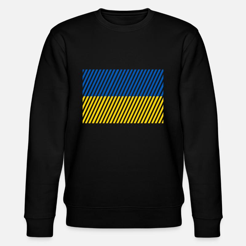 Drapeau de l’Ukraine - Sweat bio CHANGER Stanley/Stella Unisexe - noir
