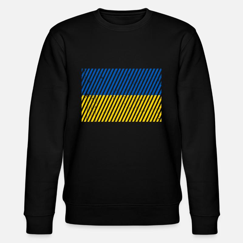 Drapeau de l’Ukraine - Sweat bio CHANGER Stanley/Stella Unisexe - noir