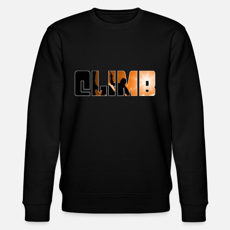 grimper - Sweat bio CHANGER Stanley/Stella Unisexe - noir