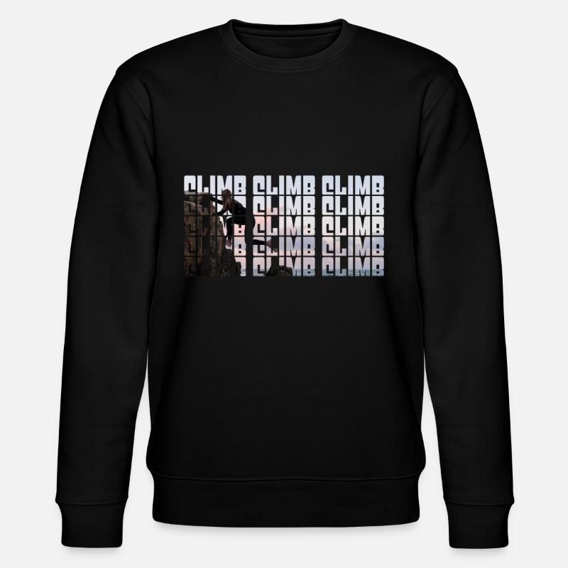 grimper - Sweat bio CHANGER Stanley/Stella Unisexe - noir