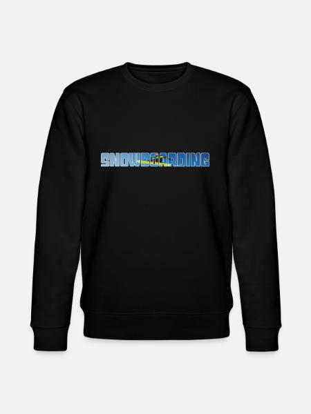 snowboarding - Stanley/Stella Unisex Bio-Sweatshirt CHANGER - Schwarz