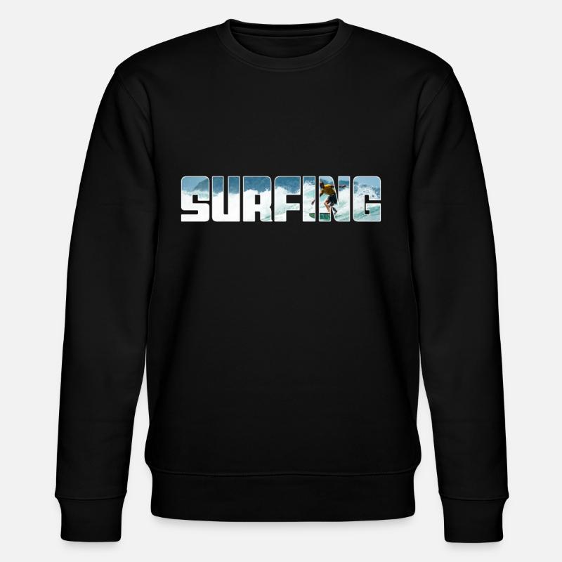 Surf - Sweat bio CHANGER Stanley/Stella Unisexe - noir