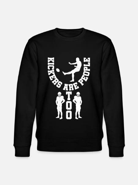 Kickers Are People Too 18 - Stanley/Stella CHANGER Unisex Organic Sweatshirt - black