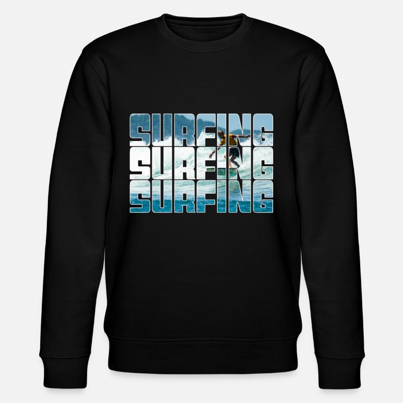 Surf - Sweat bio CHANGER Stanley/Stella Unisexe - noir