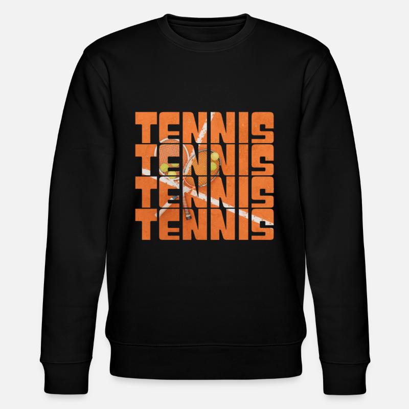 Tennis - Stanley/Stella Unisex Bio-Sweatshirt CHANGER  - Schwarz