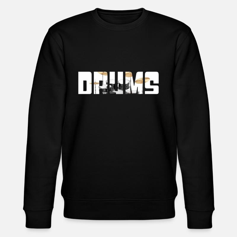 Percussion - Sweat bio CHANGER Stanley/Stella Unisexe - noir