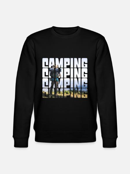 camping - Stanley/Stella CHANGER Unisex Organic Sweatshirt - black
