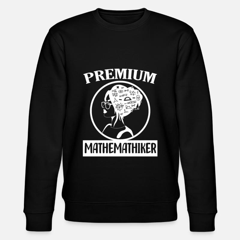 Mathématiques - Sweat bio CHANGER Stanley/Stella Unisexe - noir