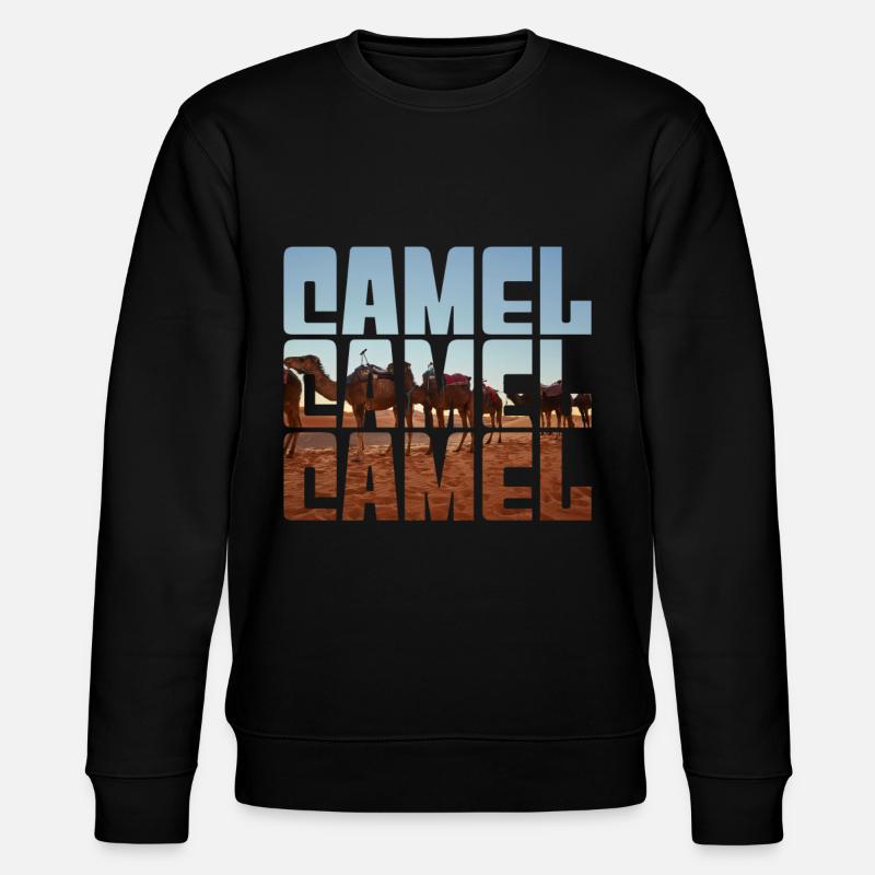 Chameau - Sweat bio CHANGER Stanley/Stella Unisexe - noir