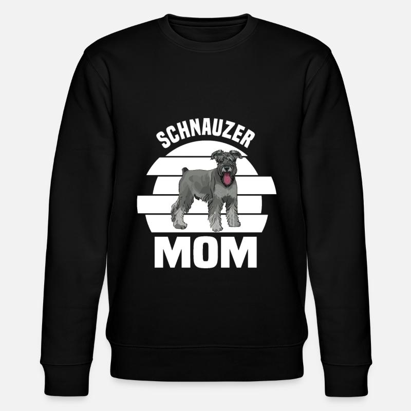 Schnauzer Hund - Stanley/Stella Unisex Bio-Sweatshirt CHANGER  - Schwarz