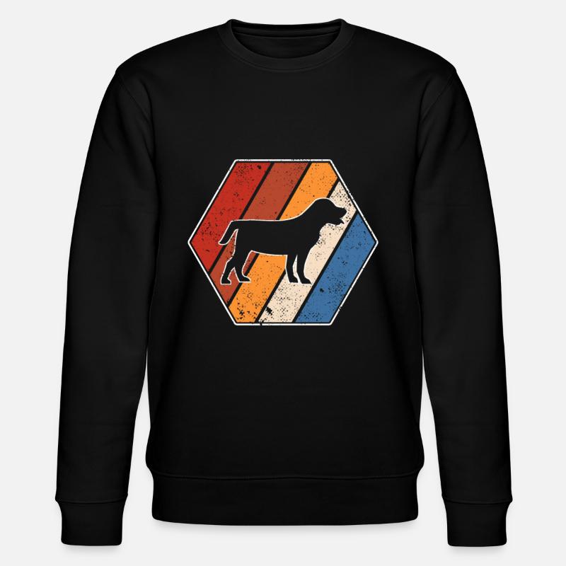 Chien Rétro - Sweat bio CHANGER Stanley/Stella Unisexe - noir