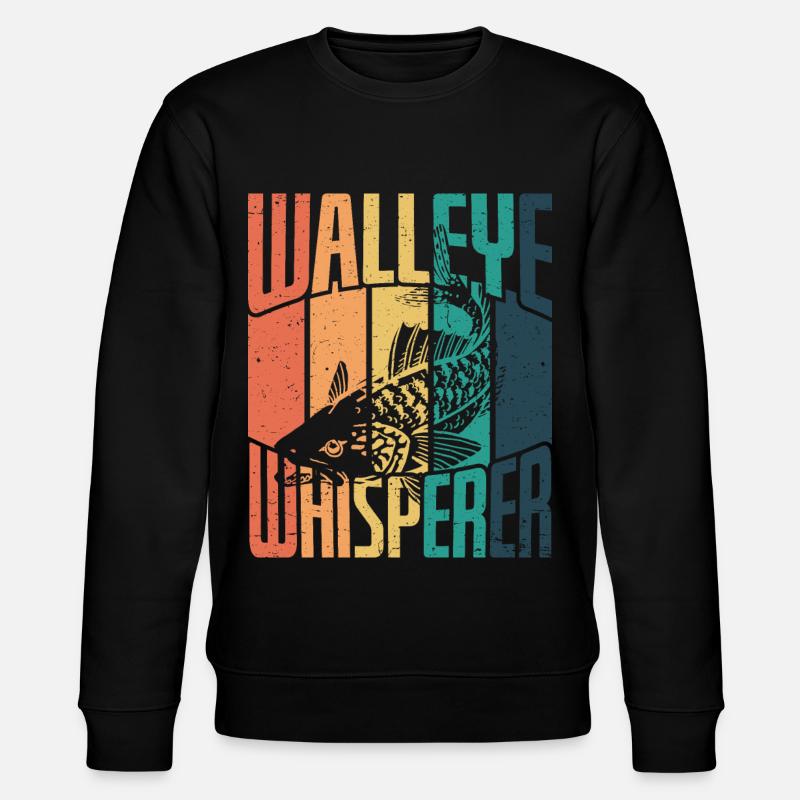Pikeperch Whisperer - Sweat bio CHANGER Stanley/Stella Unisexe - noir
