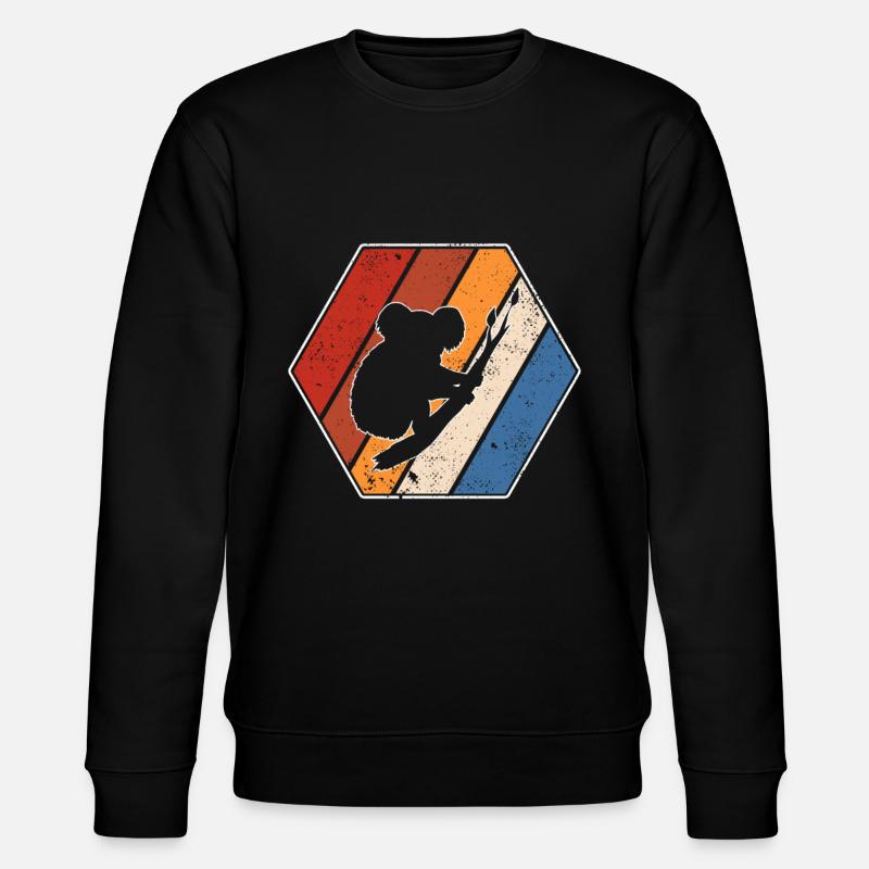 Koala Rétro - Sweat bio CHANGER Stanley/Stella Unisexe - noir