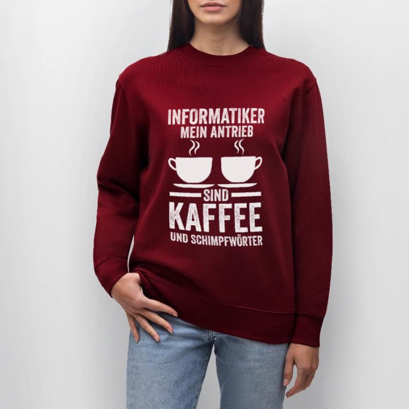 Programmierer Kaffee Informatiker Informatik Stanley/Stella Unisex Bio-Sweatshirt CHANGER 